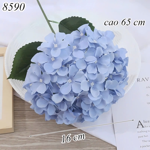 Cành hoa cẩm tú cầu Xanh Dương Nhạt TQ