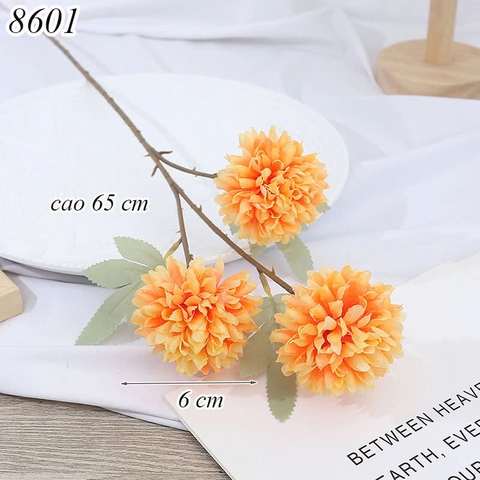 Cành hoa cúc Cam TQ