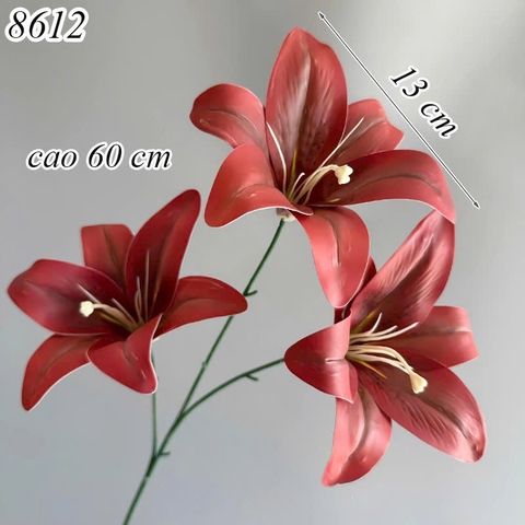 Cành hoa huệ Đỏ TQ