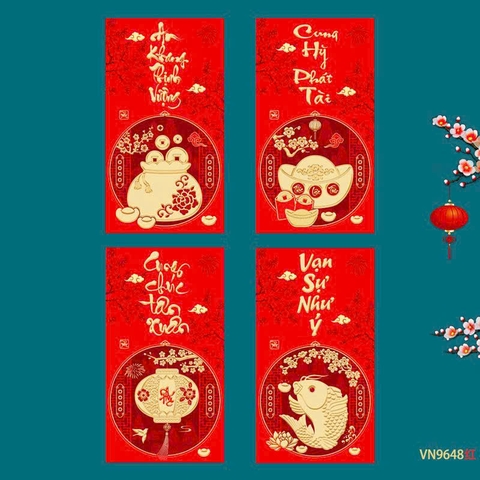 Set 6 Lì Xì Lấy Ngẫu Nhiên M31