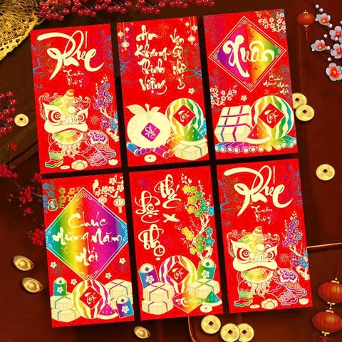 Set 6 Lì Xì Lấy Ngẫu Nhiên M21