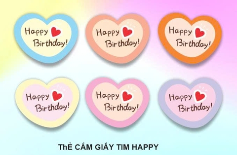 SCG-Set Cắm Tim Happy TP