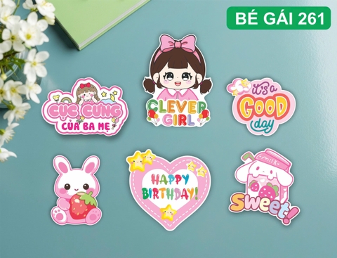SCG-Set Cắm Bé Gái 261 HD