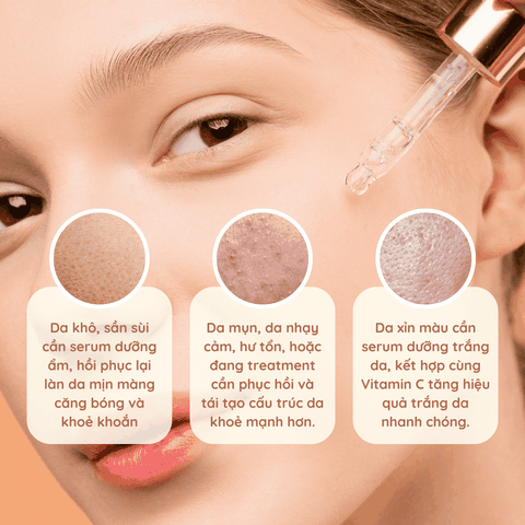 Serum B5 Pretty Skin Hydra Max Serum dưỡng ẩm dưỡng trắng da phục hồi da mịn màng 50ml Hàn Quốc chính hãng