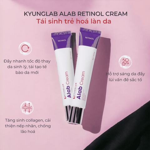 Kem retinol KyungLab alab retinol cream phục hồi da chống lão hoá tái sinh làn da trở lại 30ml Hàn Quốc