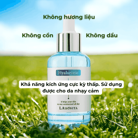 Serum HA LaBonita Vital Hyaluronic Acid dưỡng trắng da cấp ẩm cải thiện độ đàn hồi 50ml Hàn Quốc chính hãng
