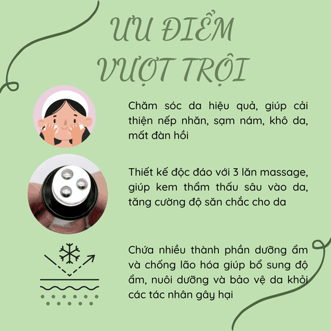 Kem dưỡng Lebelage 3 Roller Intensive Care giảm nhăn nâng cơ và dưỡng sáng da hiệu quả 30ml Hàn Quốc chính hãng