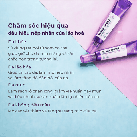 Kem mắt Some By Mi Retinol Intense Advanced Triple Action Eye Cream giảm thâm mắt dưỡng da mắt 30ml Hàn Quốc