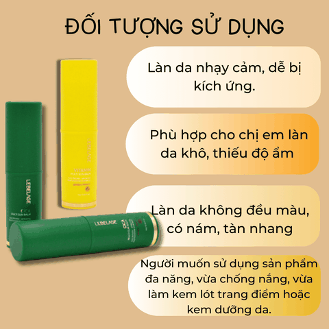 Kem chống nắng Lebelage Multi Sun Balm SPF 50+/PA++++ chống nắng bảo vệ da và dưỡng ẩm hiệu quả 10g Hàn Quốc