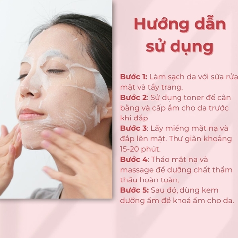 Mặt nạ Hàn Quốc Lebelage Solution Mask Pack 2.5g cấp ẩm trắng da chống lão hoá giảm mụn (HSD: 01/10/2025)
