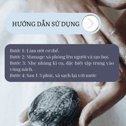 Xà phòng Pelican For Back Cleansing Soap giúp giảm thâm nách ngừa mụn từ đá than Nhật Bản chính hãng 80g