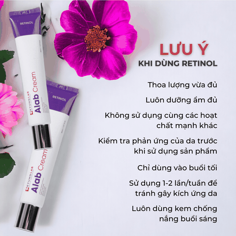 Kem retinol KyungLab alab retinol cream phục hồi da chống lão hoá tái sinh làn da trở lại 30ml Hàn Quốc