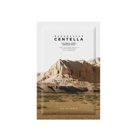 Mặt nạ tinh chất rau má ngừa mụn Skin1004 Madagascar Centella Watergel Sheet Ampoule Mask 25ml Hàn Quốc (HSD: 8/8/2025)