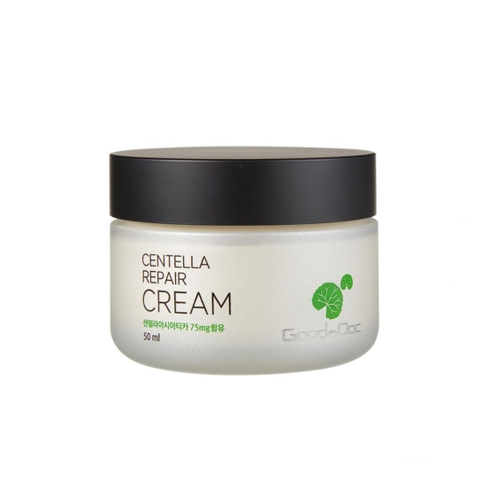 Kem dưỡng ẩm phục hồi rau má GoodnDoc Centella Repair Cream Chính hãng Hàn Quốc 50ml