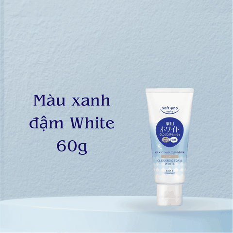 Sữa rửa mặt Kose Softymo Cleansing Foam Nhật Bản sạch sâu cấp ẩm cho da khô da dầu mụn 190g 60g