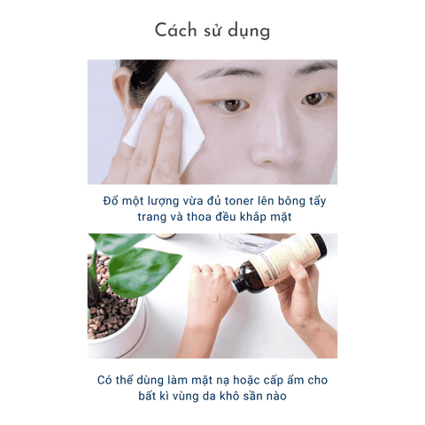 Toner Klairs nước hoa hồng Dear Klairs cấp ẩm cân bằng da không mùi và có mùi 180ml Hàn Quốc