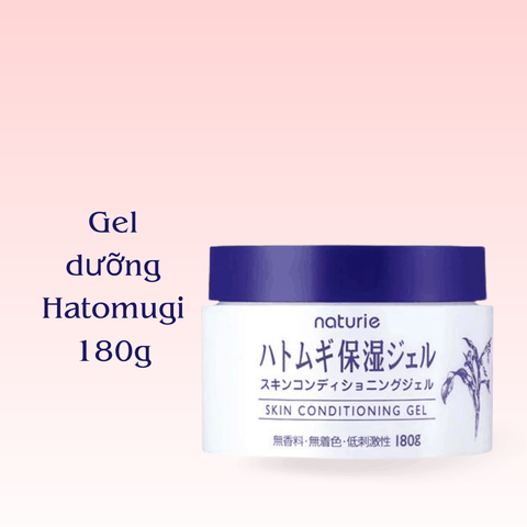 Kem dưỡng ẩm Hatomugi Cream và Gel dưỡng trắng da và cấp ẩm từ hạt ý dĩ Nhật Bản chính hãng 300G 250G 180G