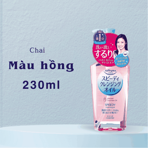 Nước tẩy trang Dầu tẩy trang Kose Softymo Cleansing sạch sâu dịu nhẹ an toàn cho mọi loại da Nhật Bản