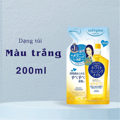 Nước tẩy trang Dầu tẩy trang Kose Softymo Cleansing sạch sâu dịu nhẹ an toàn cho mọi loại da Nhật Bản