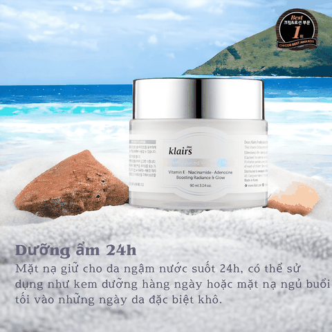 Kem dưỡng Dear Klairs Freshly Juiced Vitamin E Cream dưỡng ẩm trắng da mặt Dear Klairs Hàn Quốc 90ml (HSD: 19/07/2025)