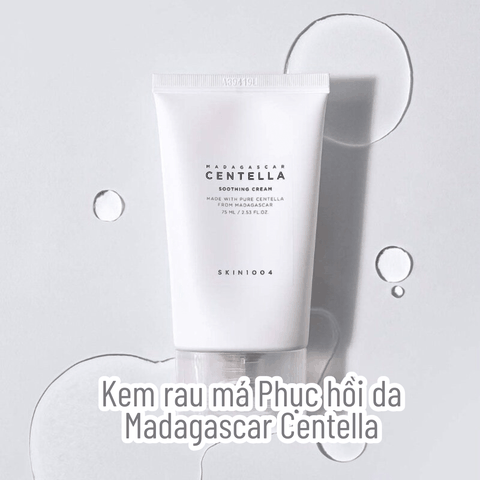 Kem Dưỡng Ẩm Chiết Xuất Rau Má Skin1004 Madagascar Centella 75ml cho da dầu mụn và nhạy cảm Chính hãng Hàn Quốc