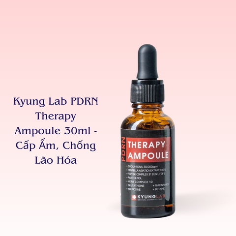 Serum KyungLab HA B5 dưỡng ẩm giảm mụn trắng da mờ thâm sạm nám phục hồi chống lão hoá Kyung Lab Hàn Quốc
