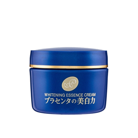 Kem dưỡng ẩm trắng da Meishoku Placewhiter Essence Cream dưỡng trắng da từ nhau thai và hạt ý dĩ 55g Nhật Bản