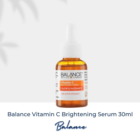 Serum Balance Vitamin C trắng da mờ thâm mụn chính hãng 30ml (HSD: 18/07/2025)