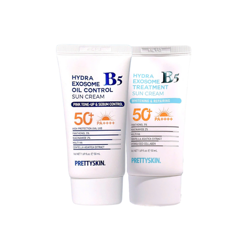 Kem chống nắng nâng tone Prettyskin Multi Hydra B5 Treatment Sun Cream dành cho da dầu mụn SPF50+ 50ml