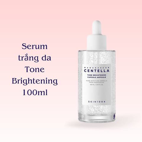 Tinh chất rau má giảm mụn, phục hồi, dưỡng trắng da Hàn Quốc Skin1004 Madagascar Centella Ampoule