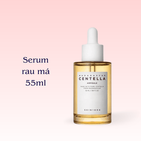 Tinh chất rau má giảm mụn, phục hồi, dưỡng trắng da Hàn Quốc Skin1004 Madagascar Centella Ampoule