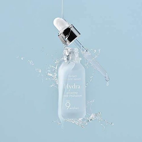 Serum 9wishes Hydra Glowing Deep Hydration dưỡng ẩm và chống lão hoá Minisize 8ml