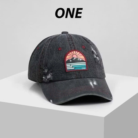 CAP SUNSHINE WASH BLACK