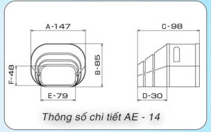 Khớp nối cuối AE-7