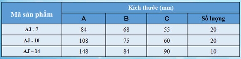 Khớp nối trơn AJ-10