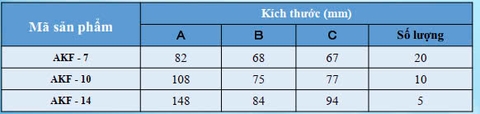 Khớp nối 45 độ AKF-10