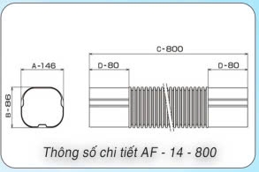 Ống mềm AF-10-800