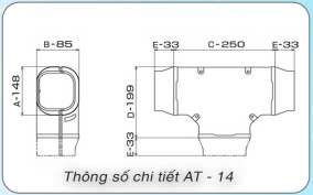 Khớp nối chữ T AT-7