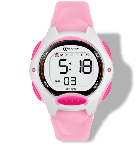 Đồng hồ học sinh MINHRUI 266 hồng