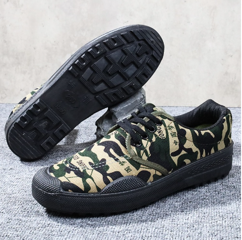 Giày nam xây dựng bảo hộ lao động Jiefang