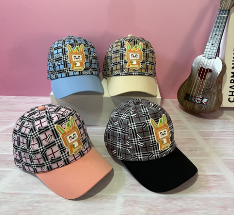 Mũ lưỡi trai cho trẻ 1-4 tuổi hình robot (phối 4 màu)