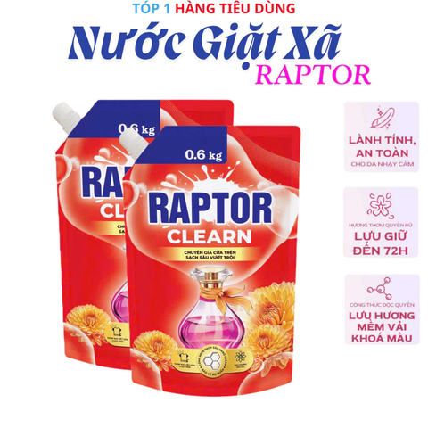 Nước Giặt RAPTOR CLEARN 0.6Kg