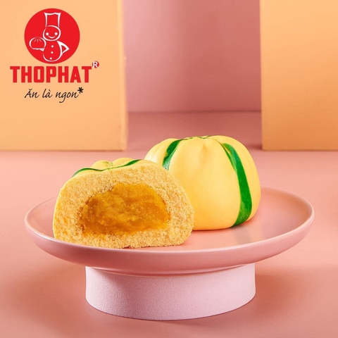 Bánh Bao Bí đỏ Sữa tươi Thọ Phát 70g