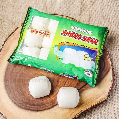 Bánh Bao Thọ Phát Không Nhân Vuông gói 25g