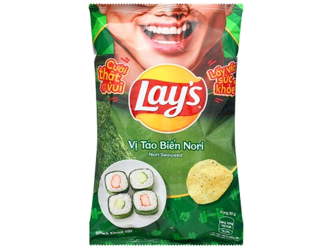 Snack khoai tây vị tảo biển nori gói 90g