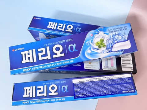 Kem đánh răng Perioe new fresh alpha tuýp 185g