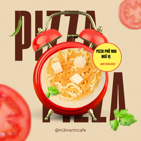 Pizza Mini (10cm) Phô Mai Ngũ Vị  65g