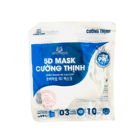 Khẩu trang 5D Cường Thịnh công nghệ