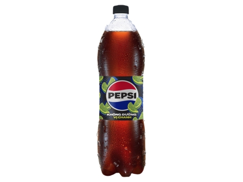Nước ngọt Pepsi không calo vị chanh chai 1.5 lít