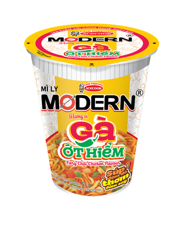 Mì Modern gà ớt hiểm ly 63g